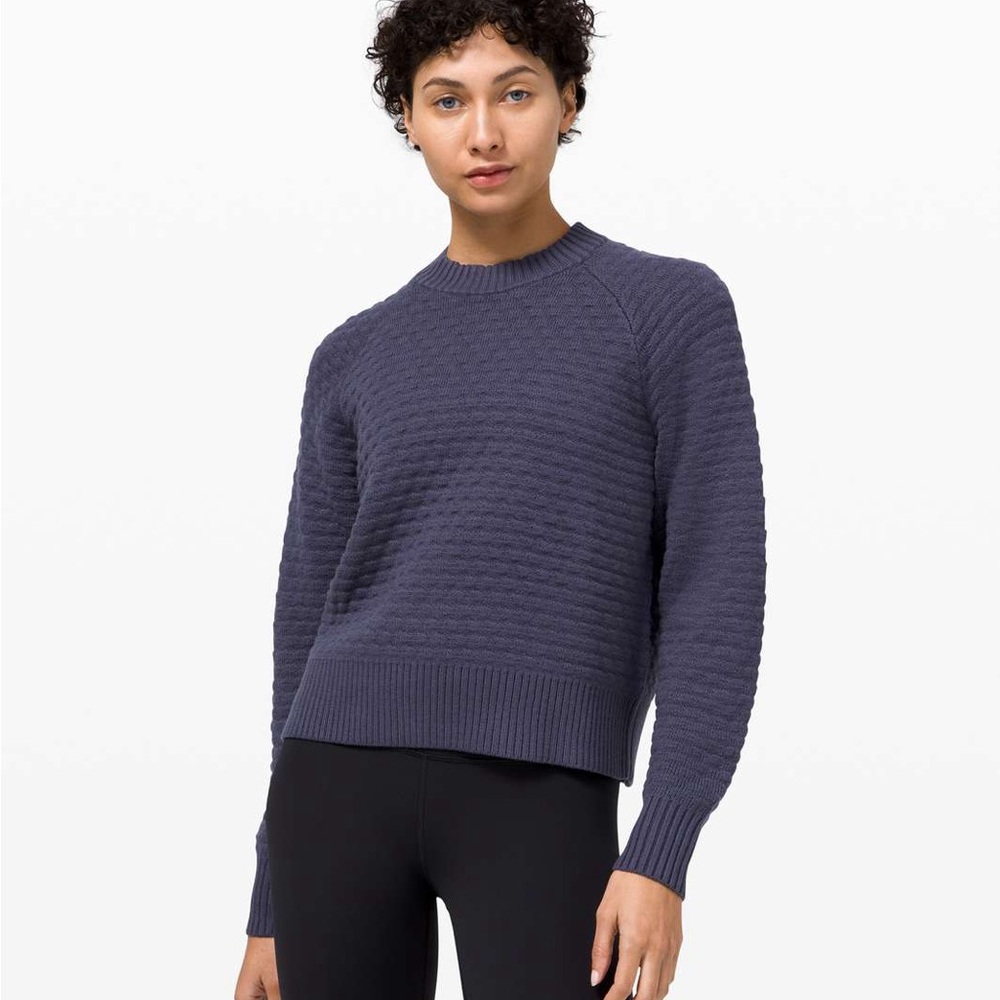 Lululemon Texture Play Crew Sweater